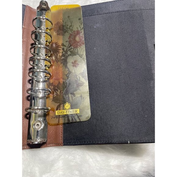 Brown Leather Portfolio Binder / Calendar With & Inner Pockets - Picture 8 of 10